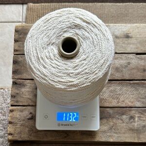 Cotton yarn on a cone